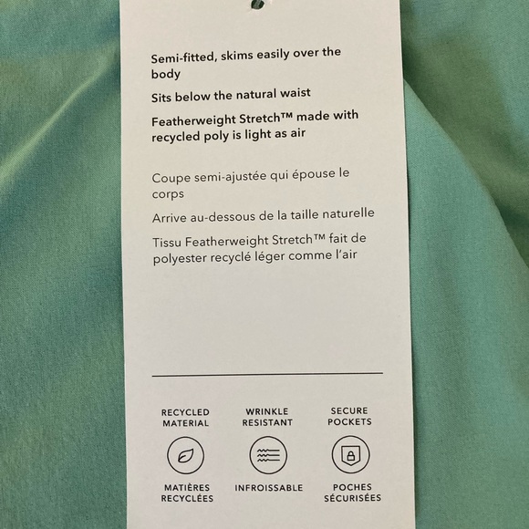 Athleta Featherweight Stretch Mint Green Jogger NWT - Picture 4 of 5